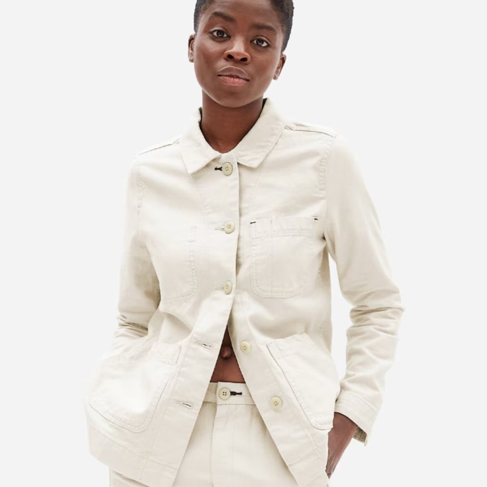 Everlane Chore Jacket, Canvas, Sz Small